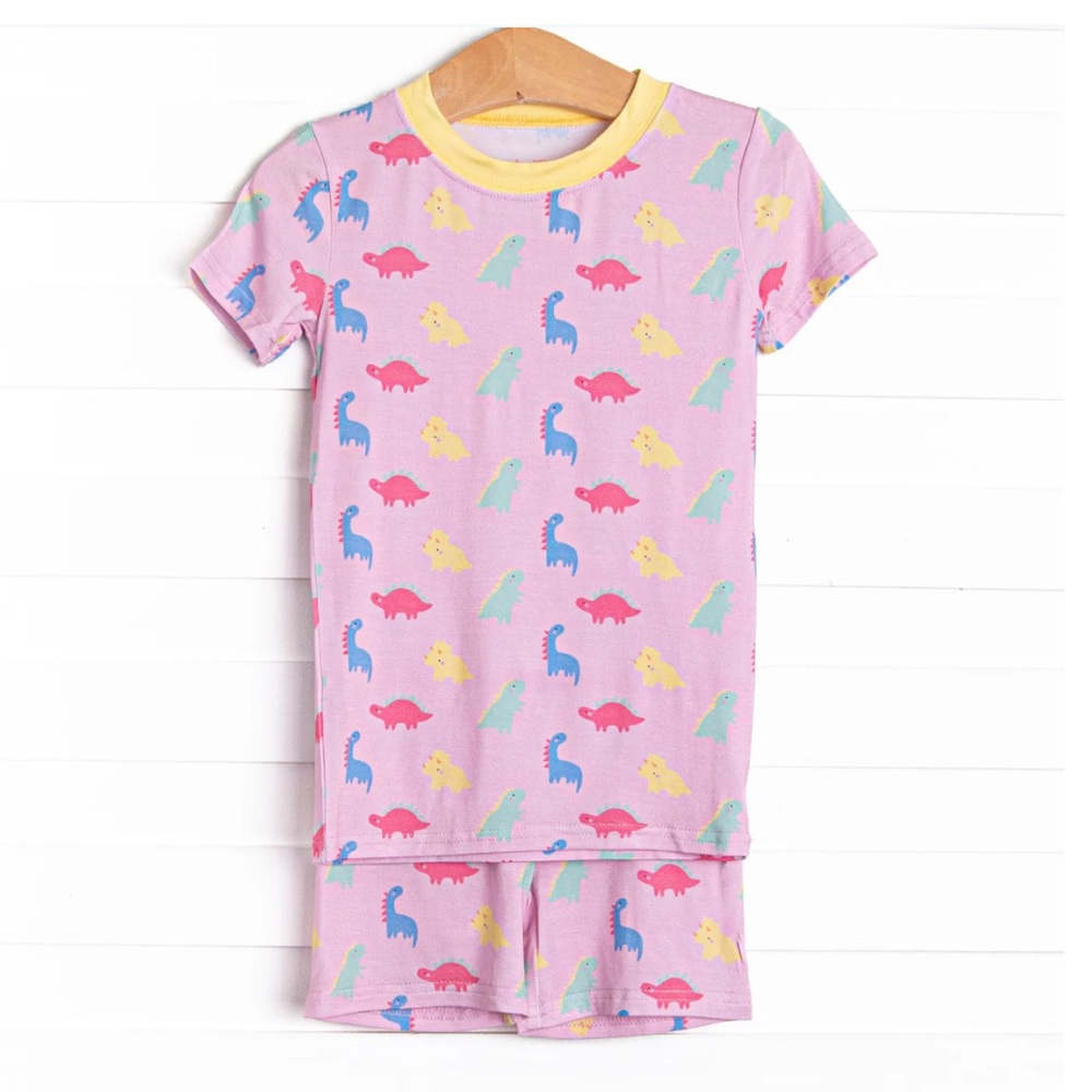 Stitchy Fish Dino Pajamas